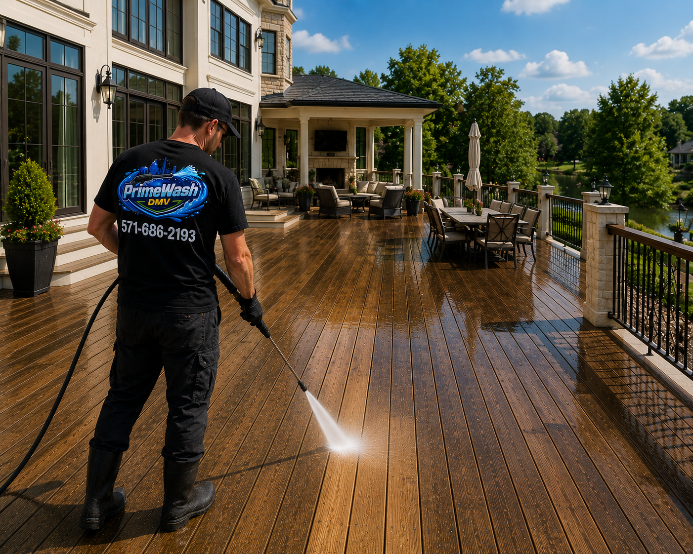 Deck Cleaning Service