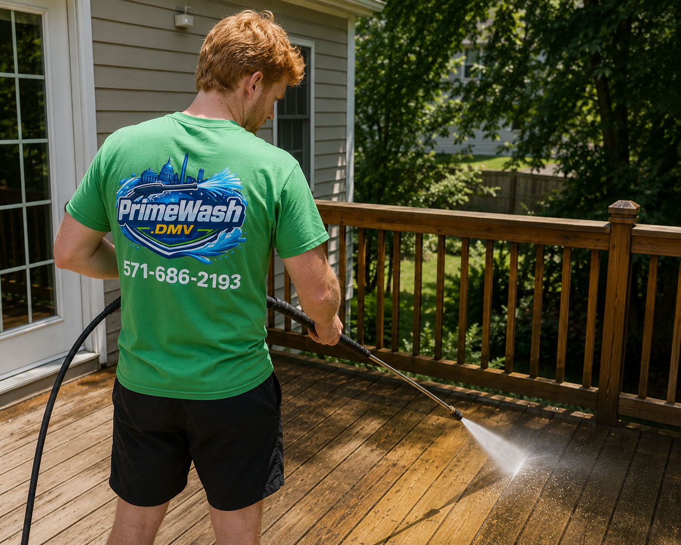 Deck Cleaning Service