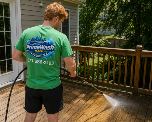 Deck Cleaning Service